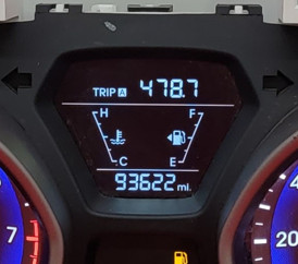 2016 HYUNDAI ELANTRA USED INSTRUMENT CLUSTER P#94004-3X210