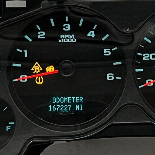 2007-2014 CHEVROLET SIERRA USED INSTRUMENT CLUSTER P#28186388