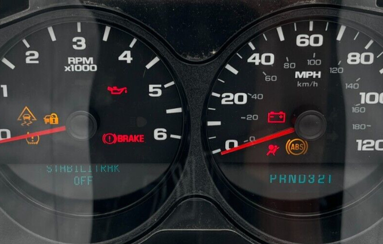 2007 CHEVROLET SILVERADO USED INSTRUMENT CLUSTER P#28081459