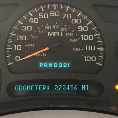 2003-2005 CHEVROLET SIERRA USED INSTRUMENT CLUSTER P#15182146