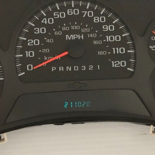 2006-2009 CHEVROLET TRAILBLAZER USED INSTRUMENT CLUSTER P#15140618