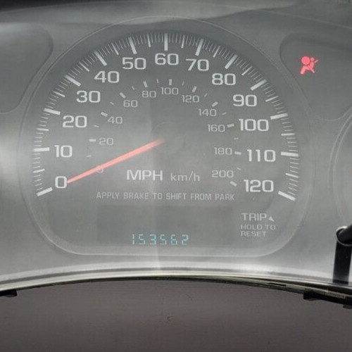2000-2005 CHEVROLET IMPALA USED INSTRUMENT CLUSTER P#10306205