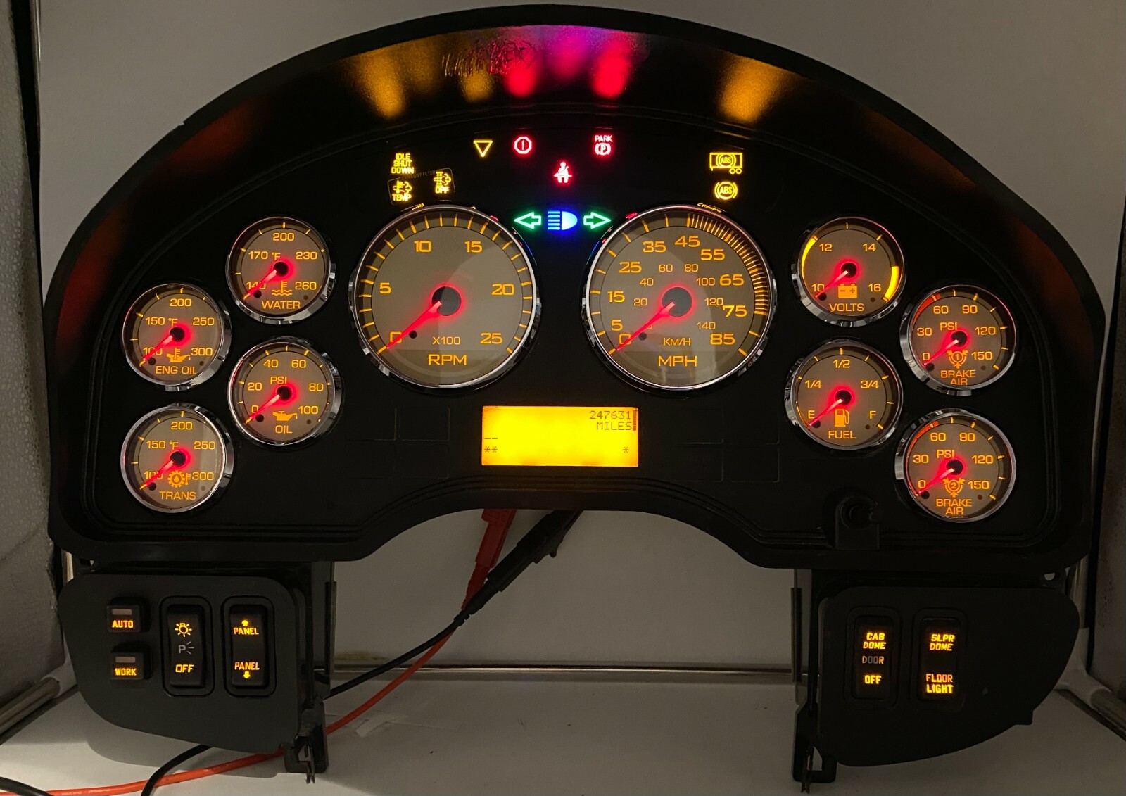 2011 INTERNATIONAL NAVISTAR USED DASHBOARD INSTRUMENT CLUSTER FOR SALE