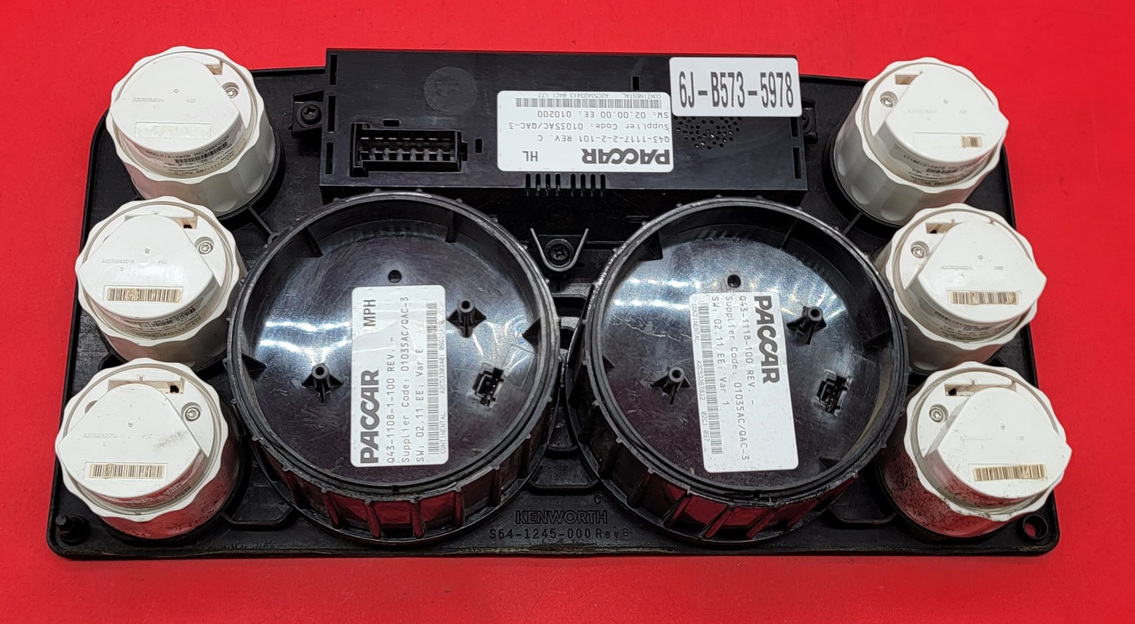 2013 KENWORTH T 700 USED INSTRUMENT CLUSTER P#A2C53423413