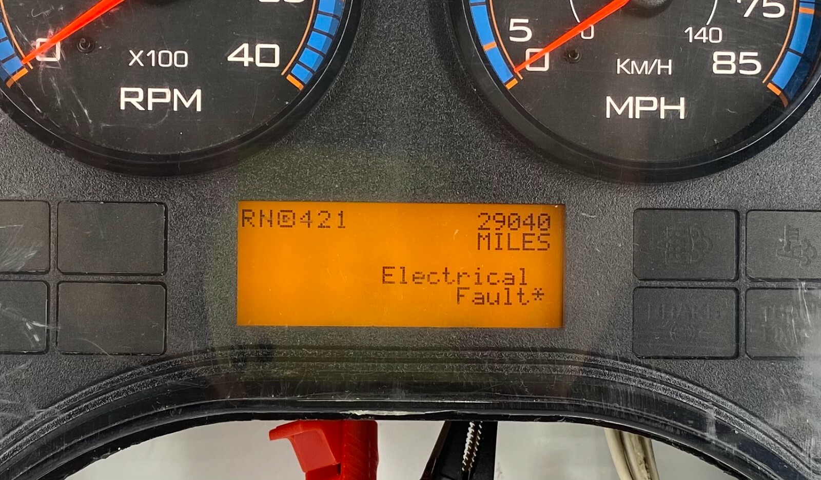 2010 INTERNATIONAL NAV PB105 USED DASHBOARD INSTRUMENT CLUSTER FOR SALE (MPH)