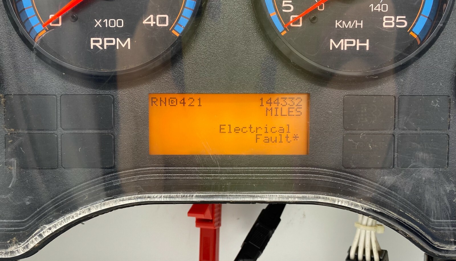 2010 INTERNATIONAL USED DASHBOARD INSTRUMENT CLUSTER FOR SALE (MPH)