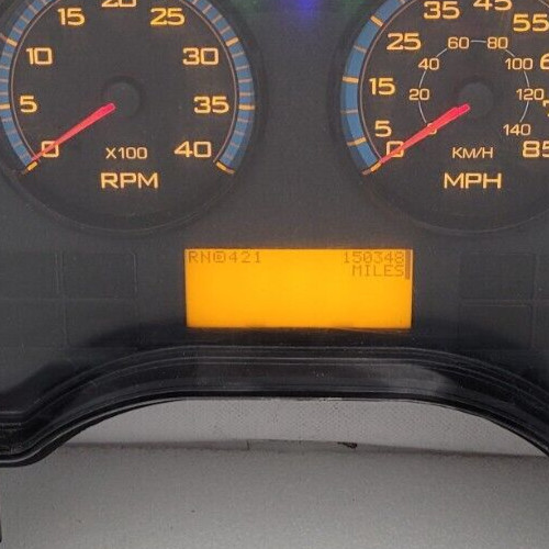 2010 INTERNATIONAL PB105 USED DASHBOARD INSTRUMENT CLUSTER P#3803476F95