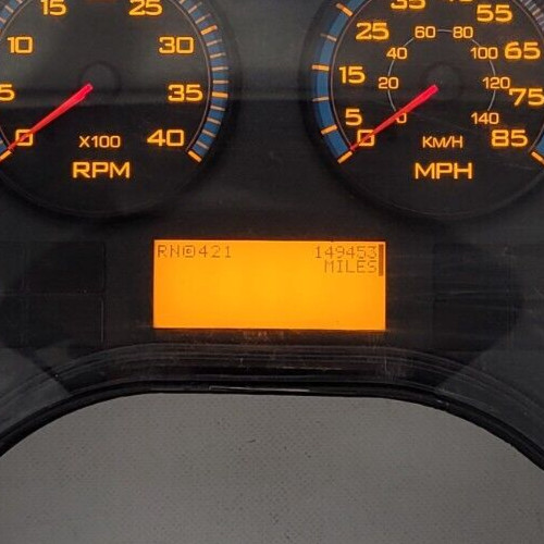 2010 INTERNATIONAL PB105 USED DASHBOARD INSTRUMENT CLUSTER P#3803476F96