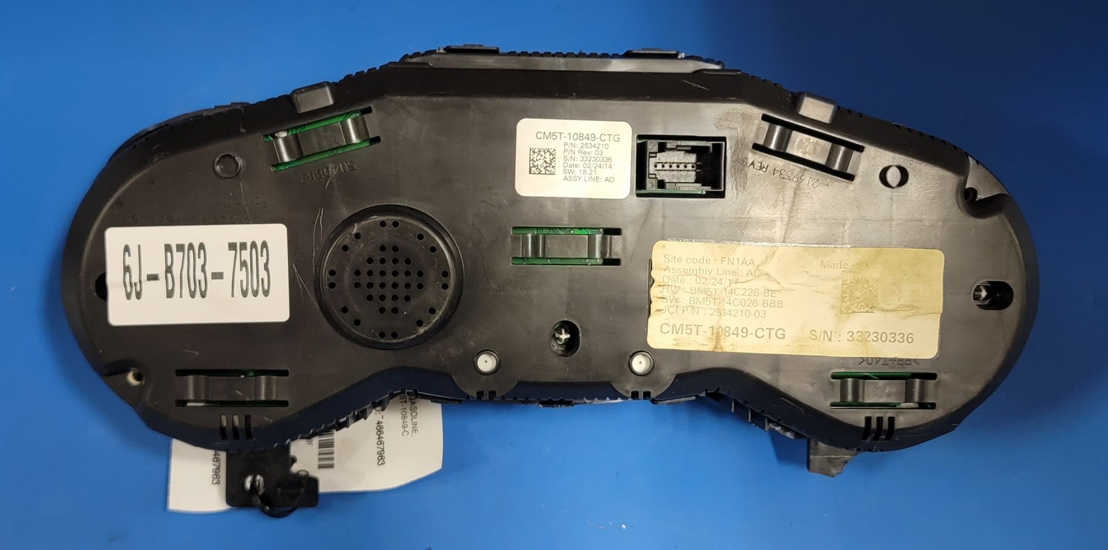 2014 FORD FOCUS USED INSTRUMENT CLUSTER P#CM5T-10849-CTG