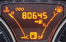 2014 NISSAN VERSA USED INSTRUMENT CLUSTER P#248103WC0A