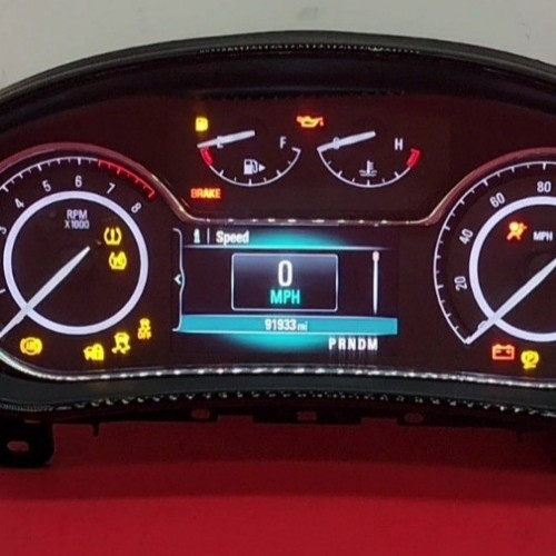 2017 BUICK REGAL USED INSTRUMENT CLUSTER P#39084086
