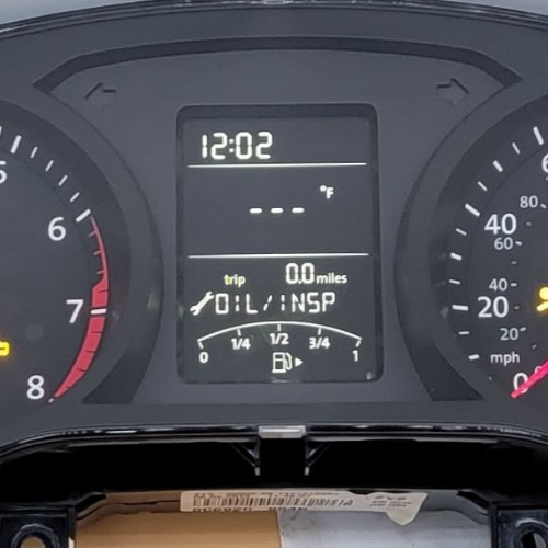 2015 VOLKSWAGEN JETTA USED INSTRUMENT CLUSTER P#A2C89927800