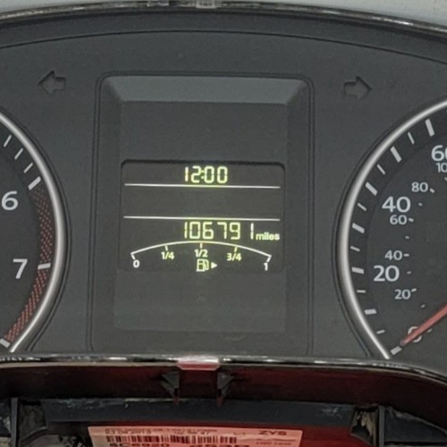 2014 VOLKSWAGEN JETTA USED INSTRUMENT CLUSTER P#A2C84600500