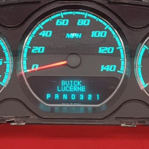 2007 BUICK LUCERNE USED INSTRUMENT CLUSTER P#20793313
