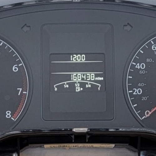 2011 VOLKSWAGEN JETTA USED INSTRUMENT CLUSTER P#A2C53410058