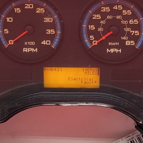 2010 INTERNATIONAL PB 105 USED INSTRUMENT CLUSTER P#3803476F95