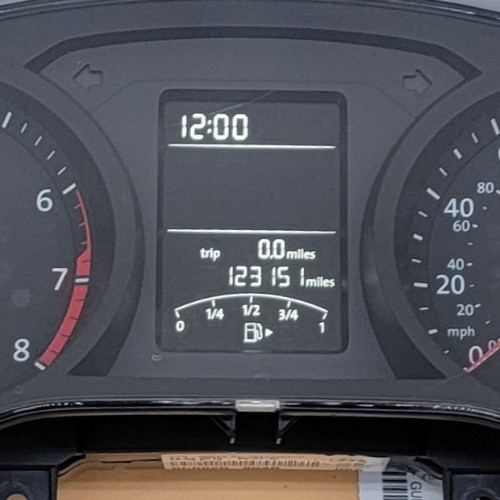 2015 VOLKSWAGEN JETTA USED INSTRUMENT CLUSTER P#1541310515