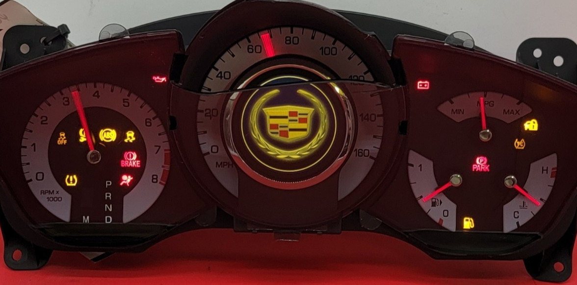 2010 CADILLAC SRX USED INSTRUMENT CLUSTER P#20942660