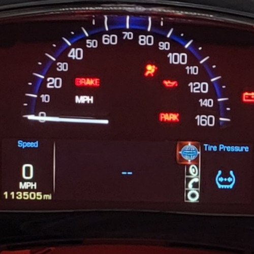 2013 CADILLAC XTS USED INSTRUMENT CLUSTER P#22997535
