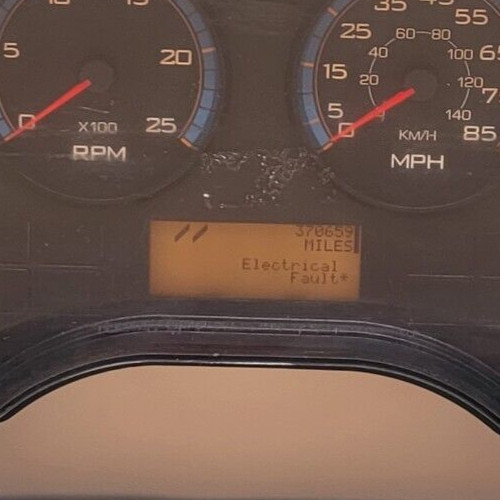 2016 INTERNATIONAL 8600 USED INSTRUMENT CLUSTER P#3868216C97