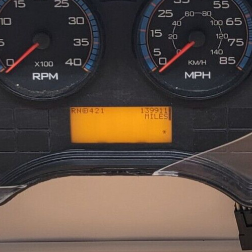 2010 INTERNATIONAL PB105 USED INSTRUMENT CLUSTER P#3803476F95