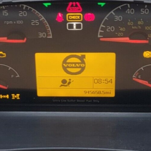 2014 VOLVO VNL USED INSTRUMENT CLUSTER P#21844839-P01