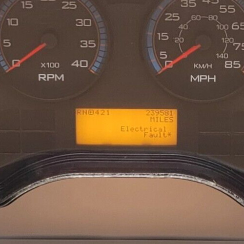 2011 INTERNATIONAL PB105 USED INSTRUMENT CLUSTER P#3868859C91
