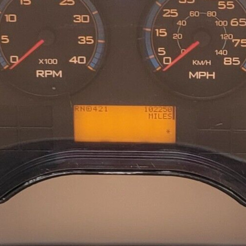 2013 INTERNATIONAL PB105 USED INSTRUMENT CLUSTER P#3868859C92