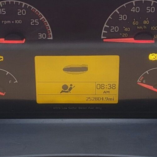 2012 VOLVO VNL USED INSTRUMENT CLUSTER P#21844839-P01