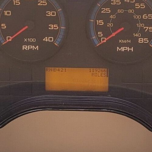 2013 INTERNATIONAL PB105 USED INSTRUMENT CLUSTER P#3868859C92