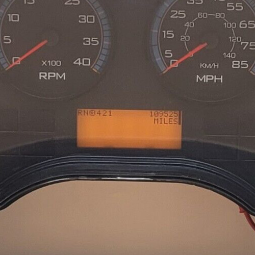2013 INTERNATIONAL PB105 USED INSTRUMENT CLUSTER P#3868859C92