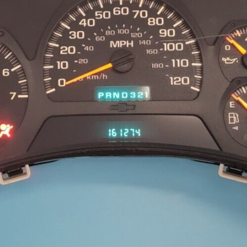 2002 CHEVROLET TRAILBLAZER USED INSTRUMENT CLUSTER P#15181244
