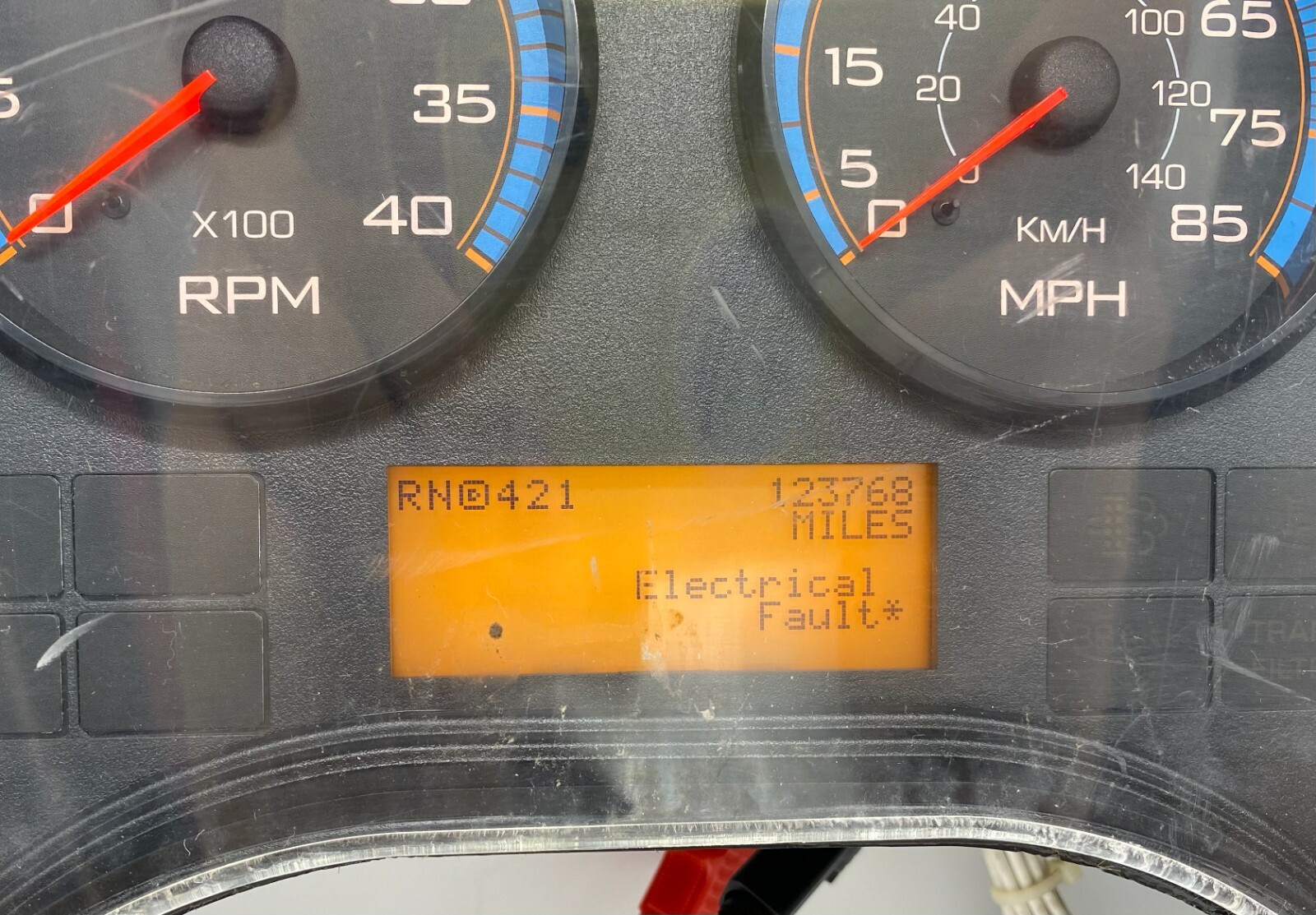 2010 INTERNATIONAL NAV PB105 USED DASHBOARD INSTRUMENT CLUSTER FOR SALE (MPH)