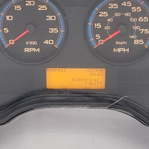 2010 INTERNATIONAL PB105 4300 USED INSTRUMENT CLUSTER P#3868859C91