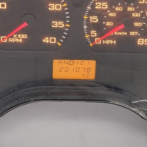 2005 INTERNATIONAL NAVISTAR 4300 USED INSTRUMENT CLUSTER P#3581055C95