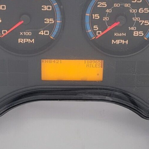 2010 INTERNATIONAL PB105 4300 USED INSTRUMENT CLUSTER P#3868859C91