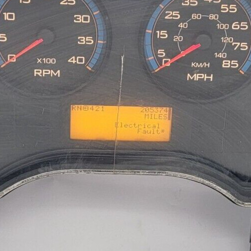 2010 INTERNATIONAL PB105 4300 USED INSTRUMENT CLUSTER P#3868859C91