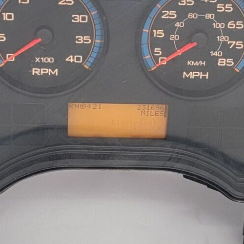 2010 INTERNATIONAL PB105 4300 USED INSTRUMENT CLUSTER P#3803476F95