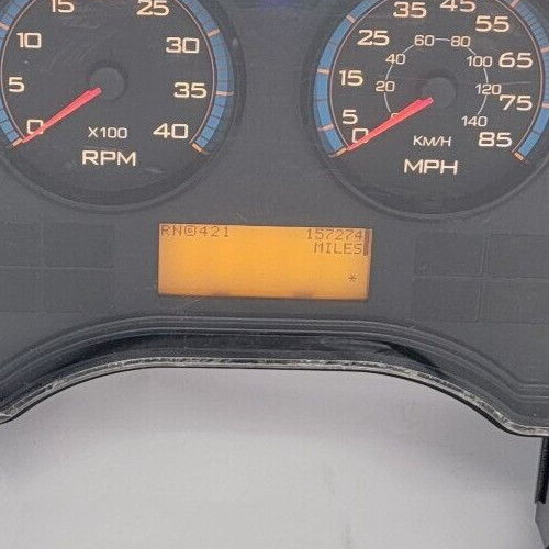 2010 INTERNATIONAL PB105 4300 USED INSTRUMENT CLUSTER P#3868859C91