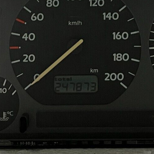 1996-1998 VOLKSWAGEN GOLF USED INSTRUMENT CLUSTER P#1H0919860