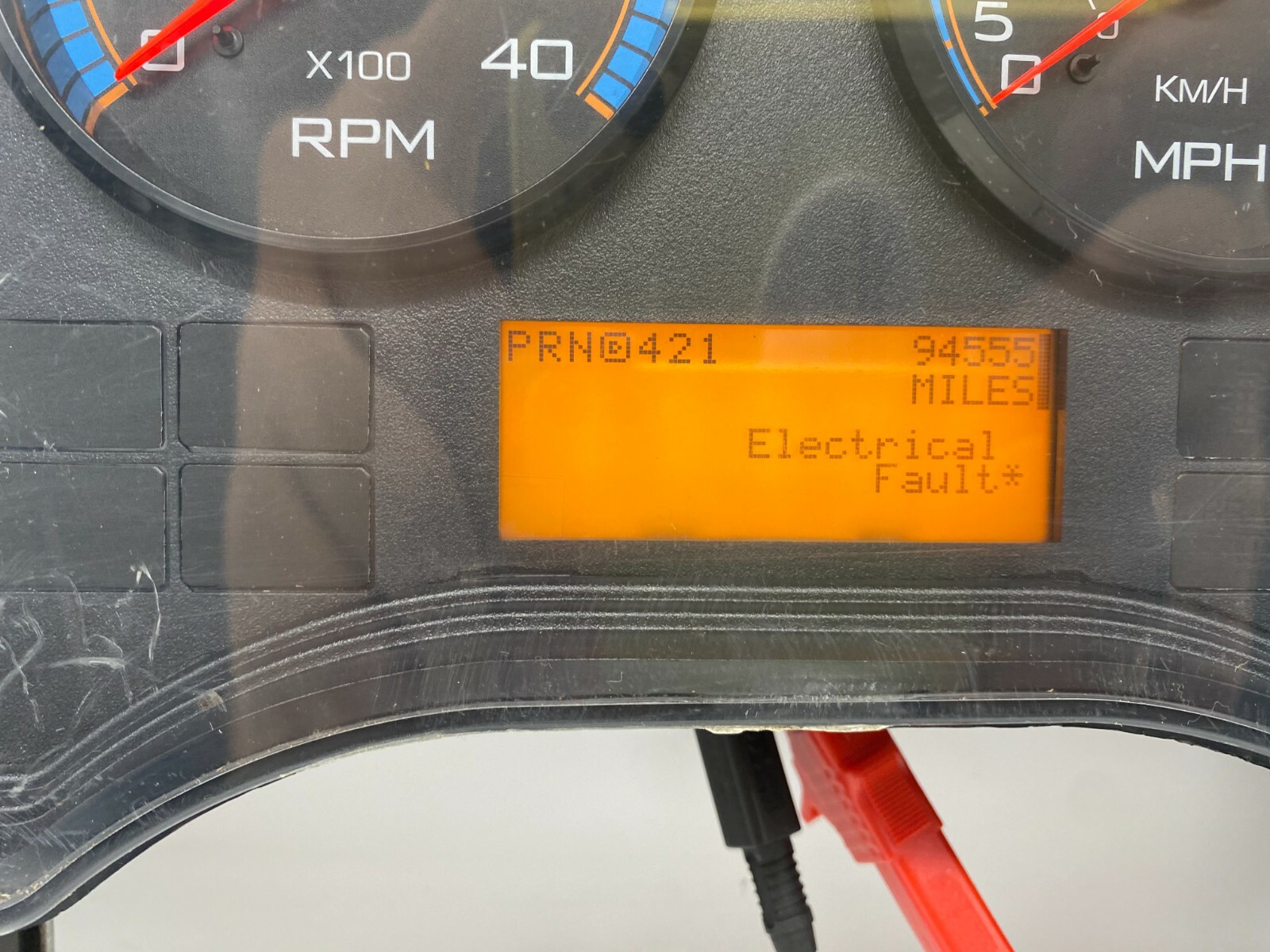2008 INTERNATIONAL PB405 USED DASHBOARD INSTRUMENT CLUSTER FOR SALE (MPH)
