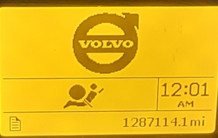 2018 VOLVO VNL USED INSTRUMENT CLUSTER P#22805599-P01