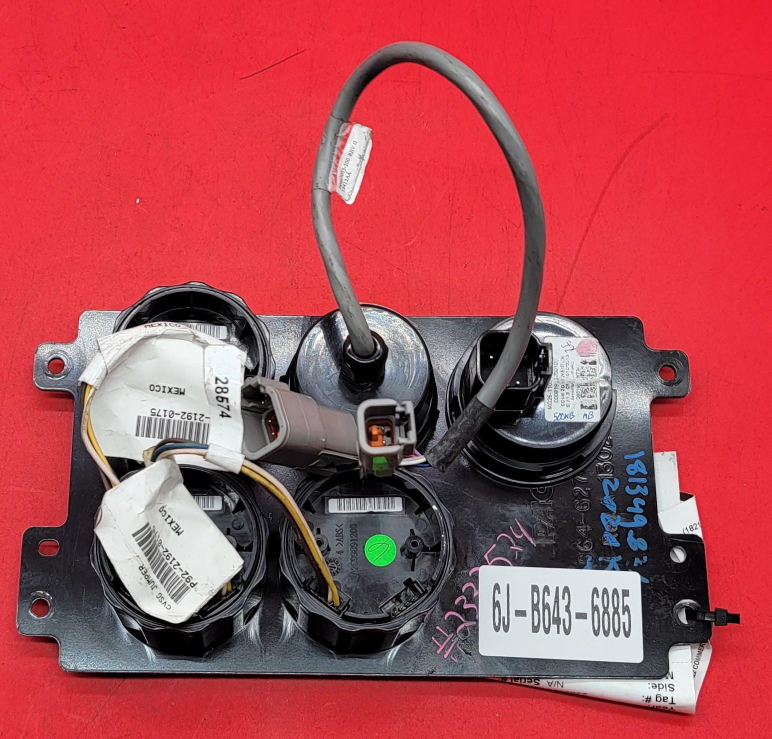 2020 KENWORTH T440 USED INSTRUMENT CLUSTER P#S64-6274