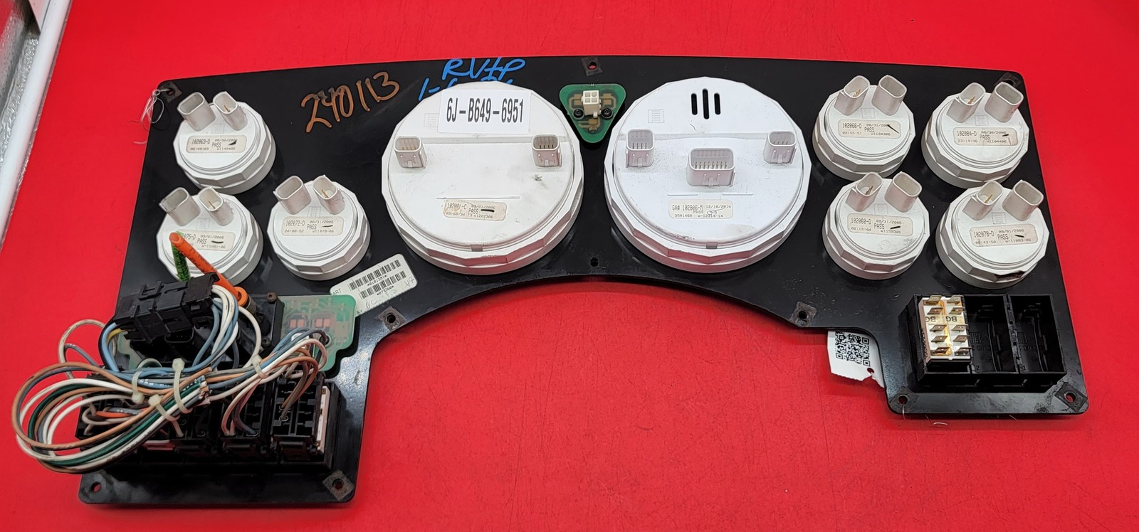 2007 BLUE BIRD BB CONVENTIONAL USED INSTRUMENT CLUSTER P#0101351