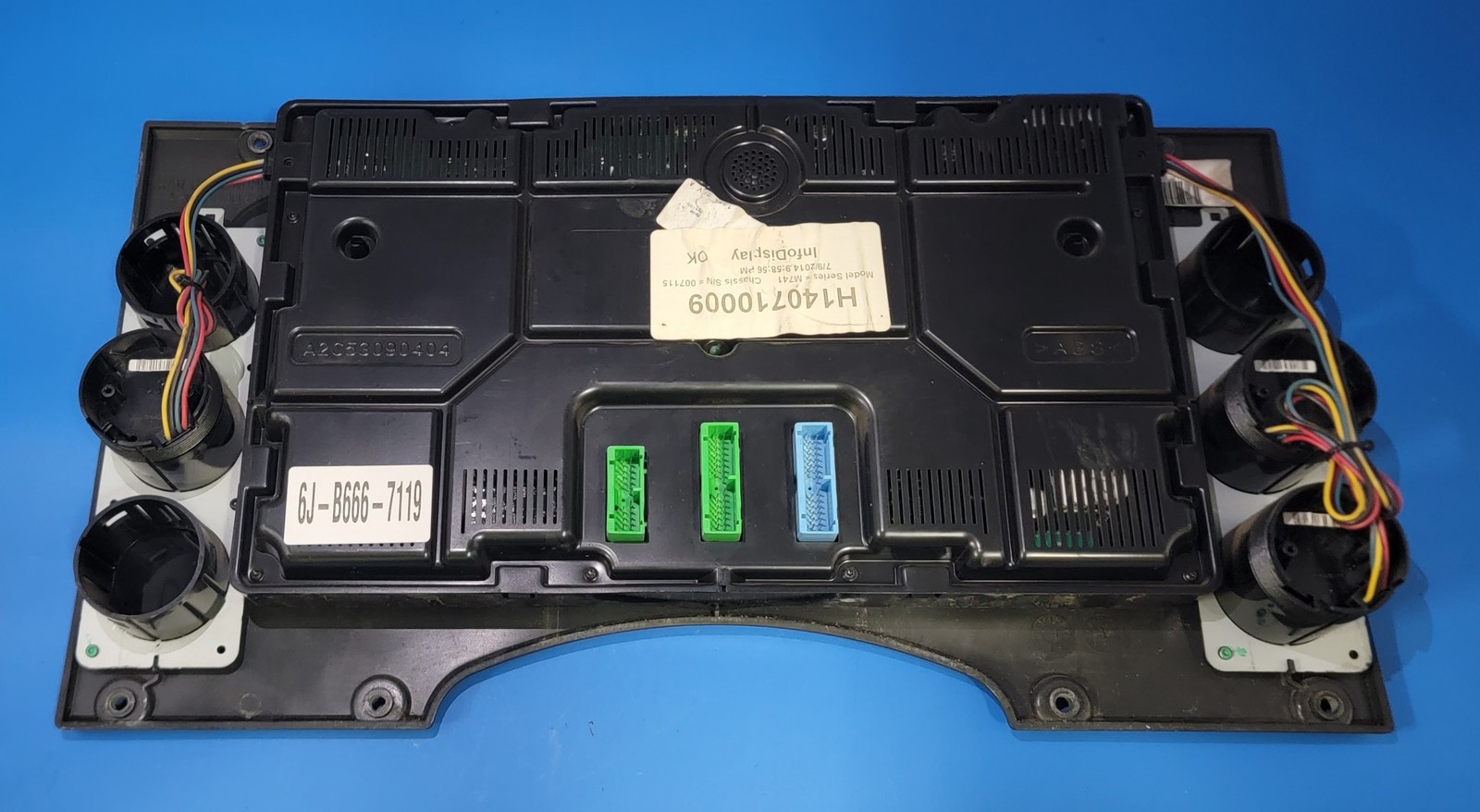 2015 MACK CXU612 USED INSTRUMENT CLUSTER P#A2C53090404