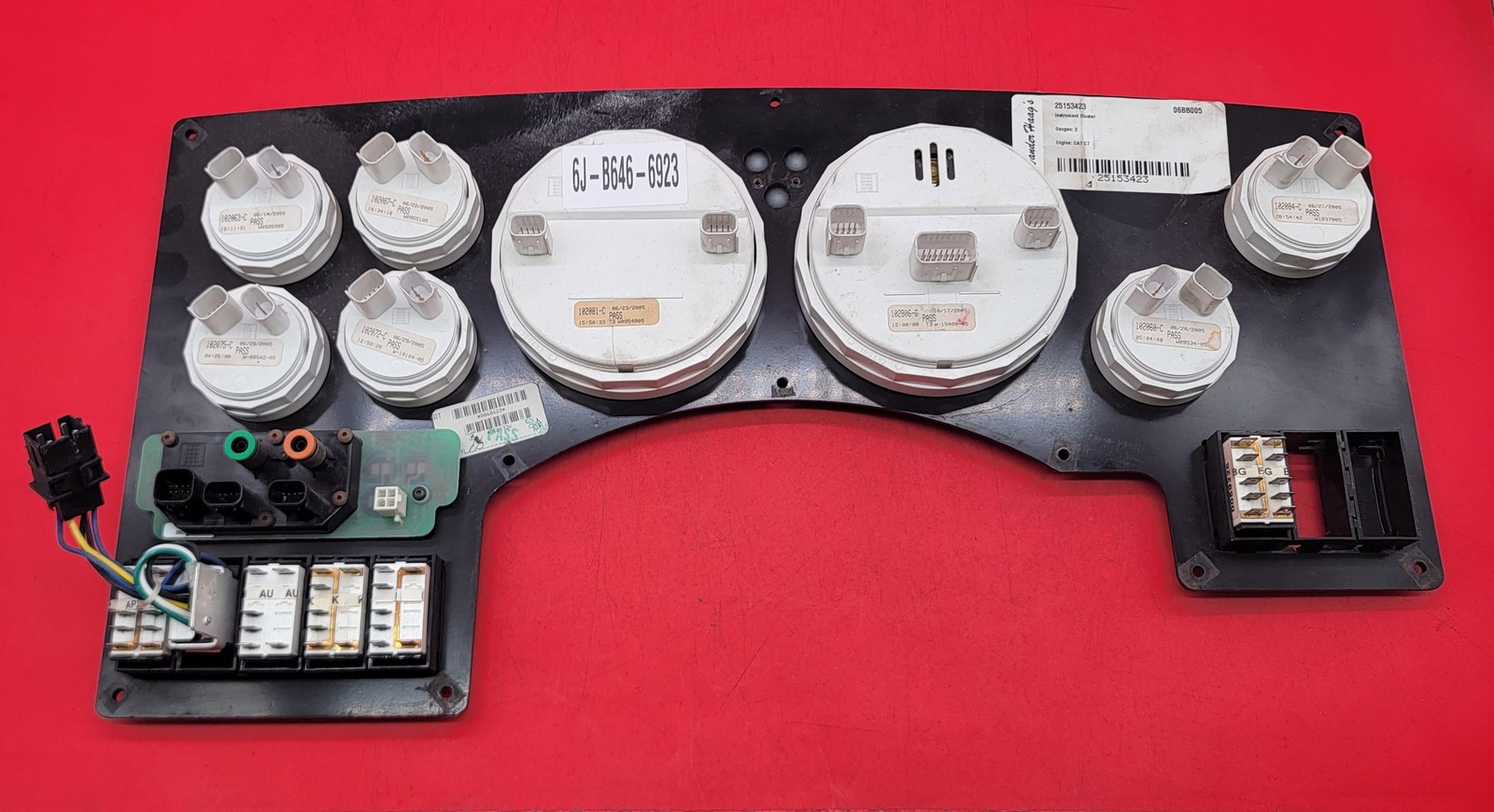 2007 BLUE BIRD VISION USED INSTRUMENT CLUSTER P#0060622