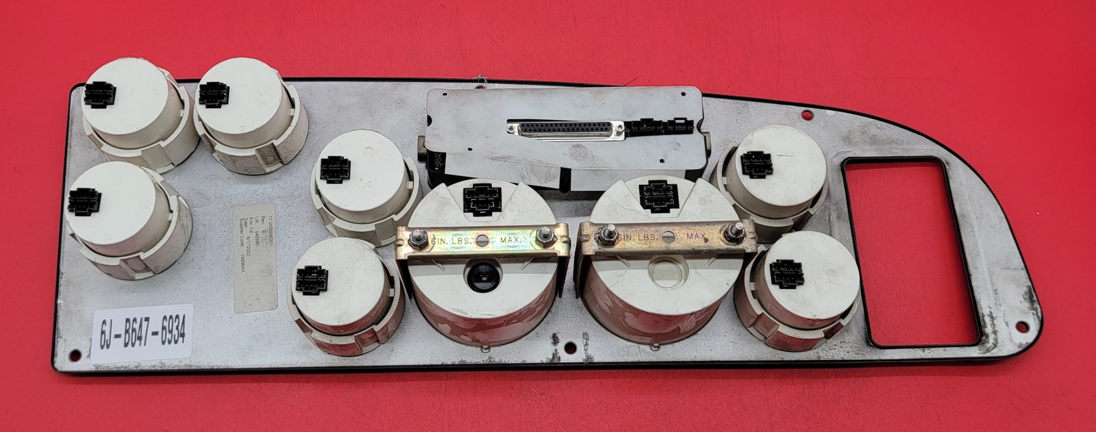 2004 PETERBILT 387 USED INSTRUMENT CLUSTER P#16-09894