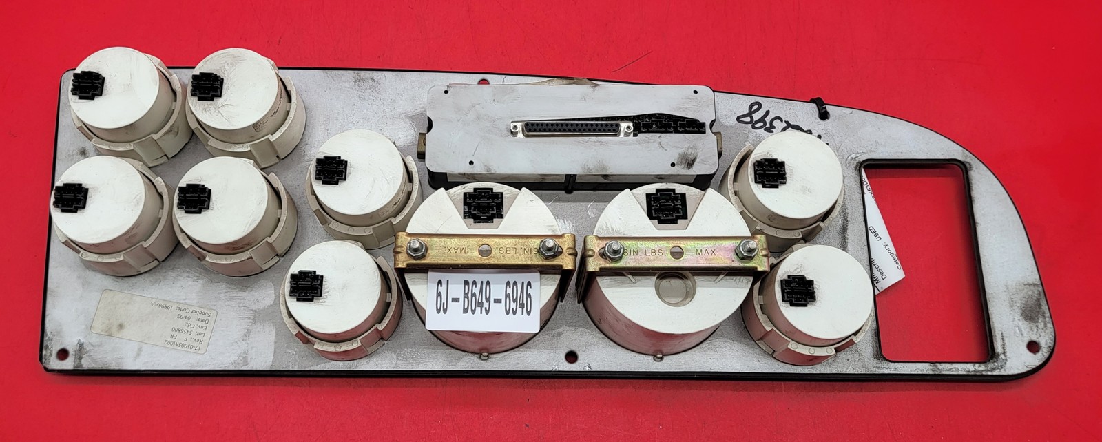 2003 PETERBILT 387 USED INSTRUMENT CLUSTER P#17-05005M002