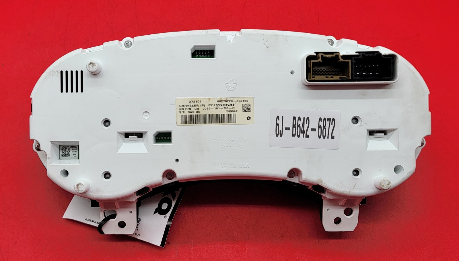 2011 JEEP GRAND CHEROKEE USED INSTRUMENT CLUSTER P#05172605AI
