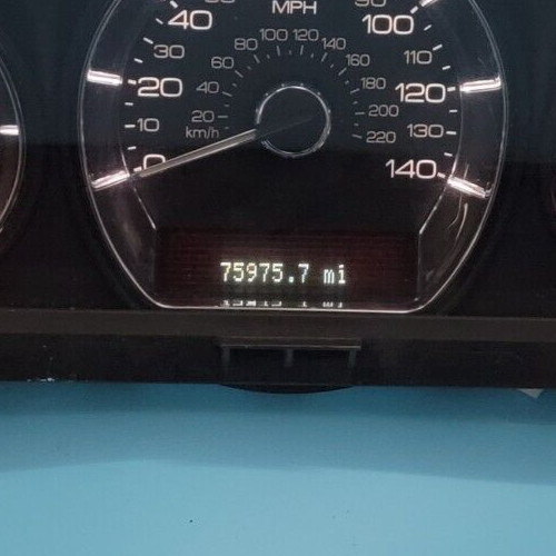 2010 LINCOLN MKS USED INSTRUMENT CLUSTER P#AA5T-10849-GA